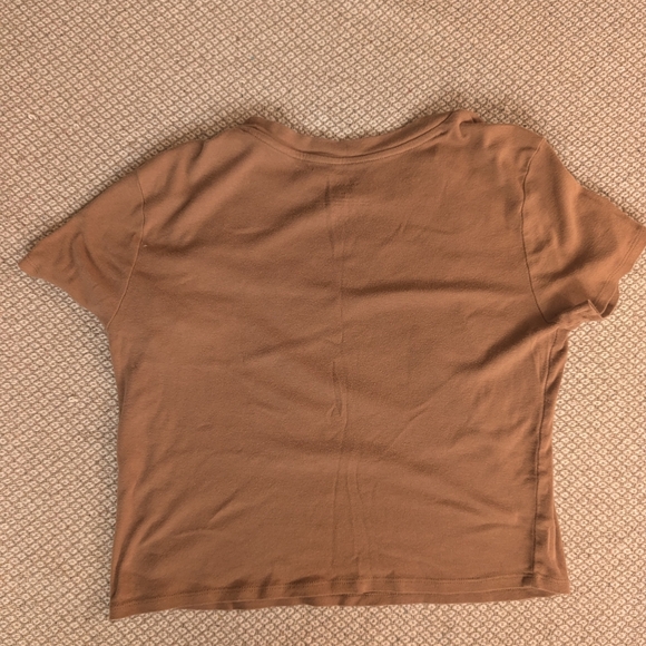 Zion National Park Graphic Crop Top cotton - Brown - Picture 4 of 12